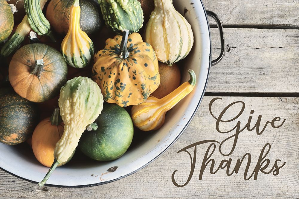 Give Thanks art print by Lori Deiter for $57.95 CAD