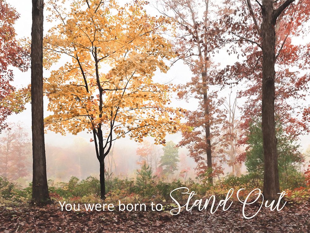 You Were Born to Stand Out art print by Lori Deiter for $57.95 CAD