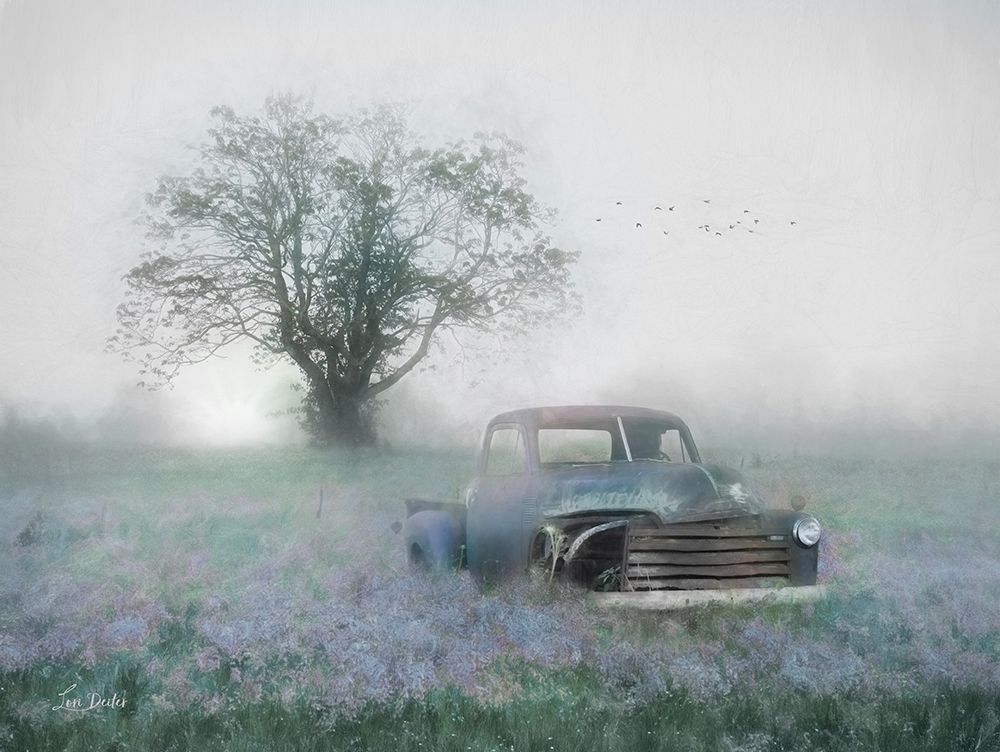 Hazy Country Morning art print by Lori Deiter for $57.95 CAD