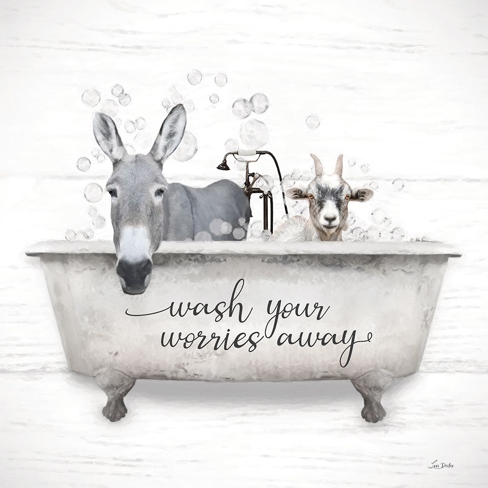 Wash Your Worries Away art print by Lori Deiter for $57.95 CAD
