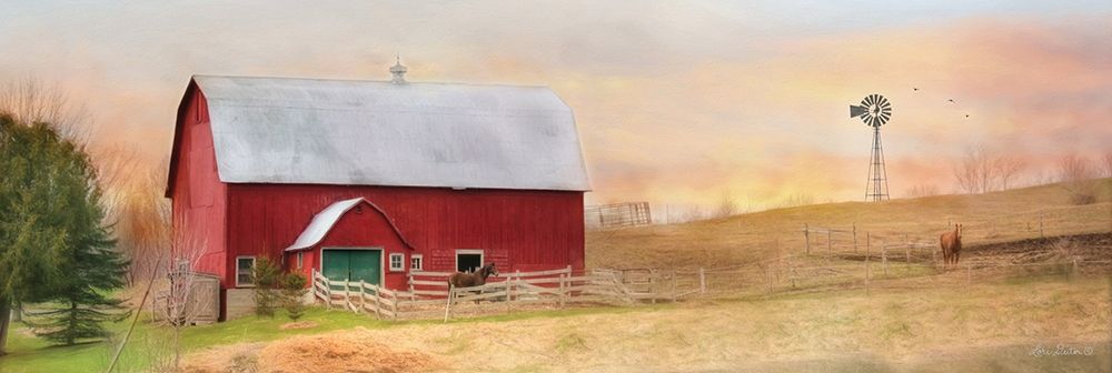 Horse Farm art print by Lori Deiter for $57.95 CAD