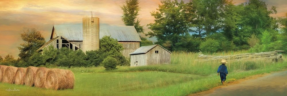 Amish Barefoot Farmer art print by Lori Deiter for $57.95 CAD