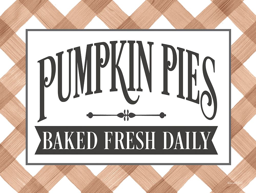 Pumpkin Pies art print by Lettered And Lined for $57.95 CAD