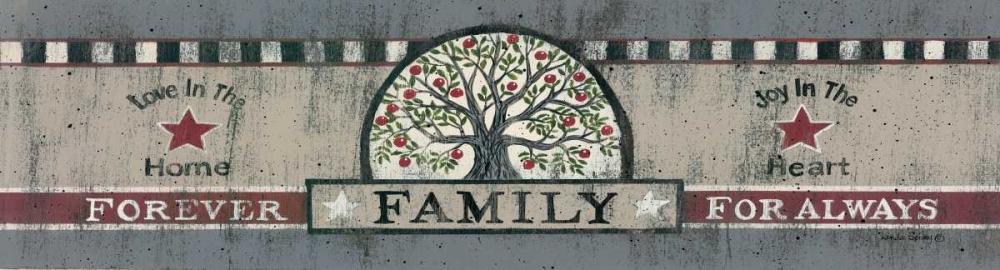 Forever Family Tree art print by Linda Spivey for $57.95 CAD