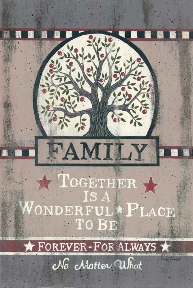 Family Tree art print by Linda Spivey for $57.95 CAD