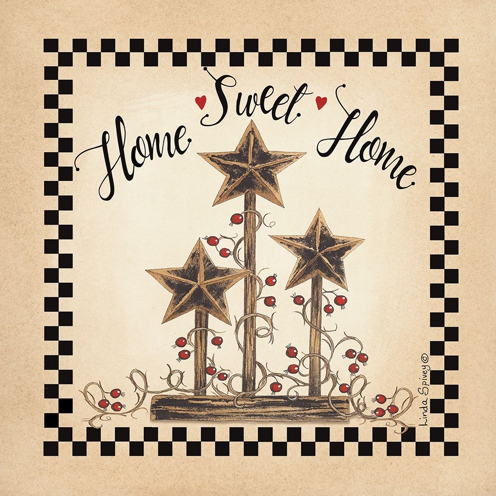 Home Sweet Home art print by Linda Spivey for $57.95 CAD