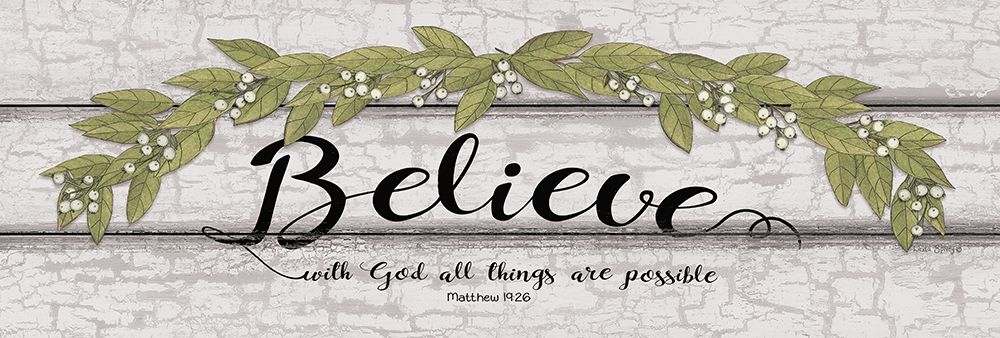 Believe        art print by Linda Spivey for $57.95 CAD
