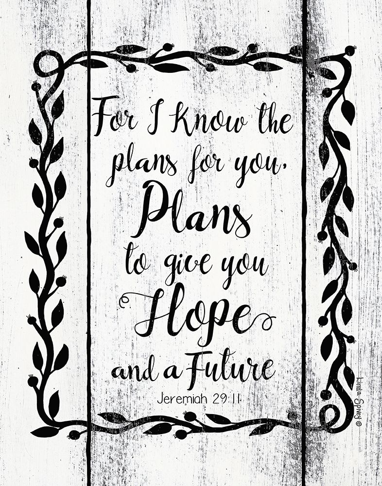 Plans to Give You Hope     art print by Linda Spivey for $57.95 CAD