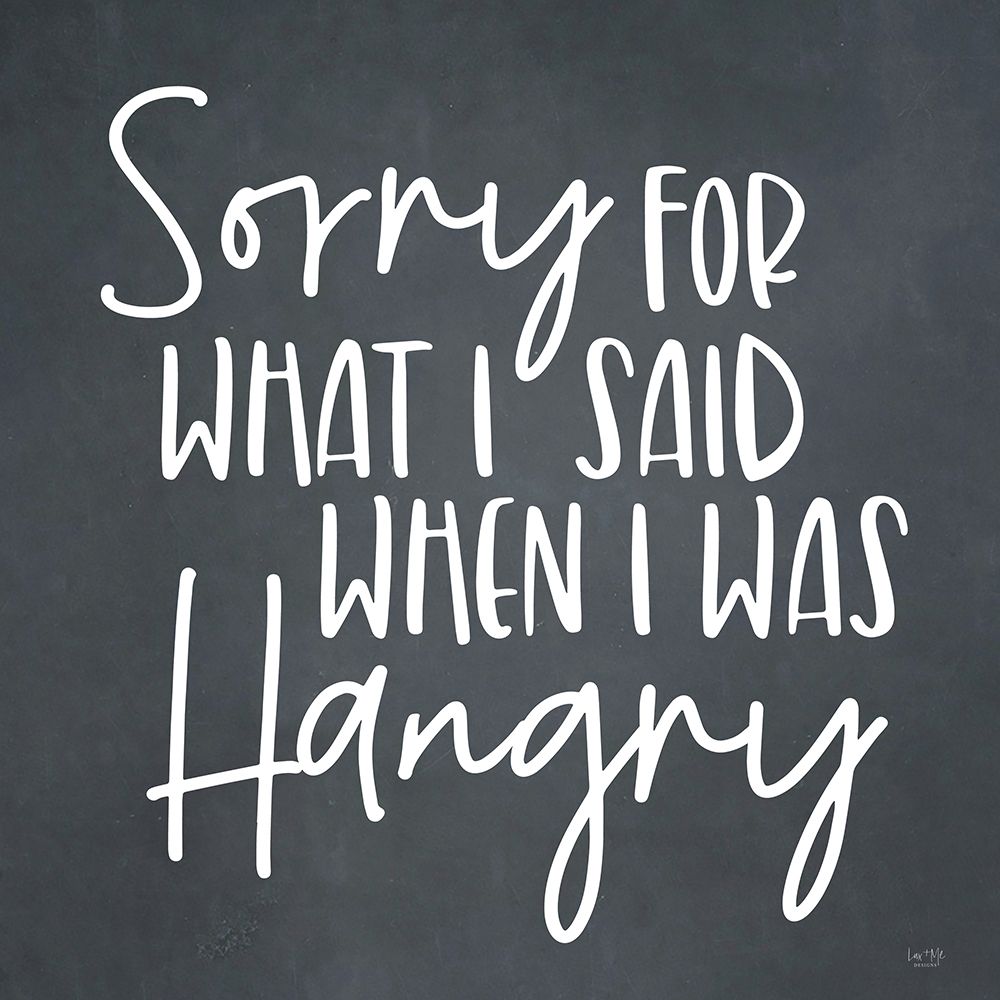 Hangry art print by Lux + Me Designs for $57.95 CAD