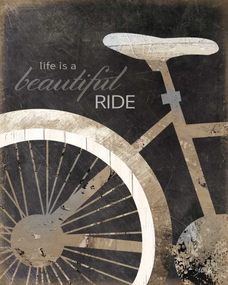 Life is a Beautiful Ride art print by Marla Rae for $57.95 CAD