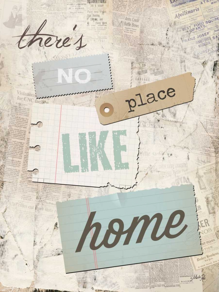 Theres No Place Like Home art print by Marla Rae for $57.95 CAD