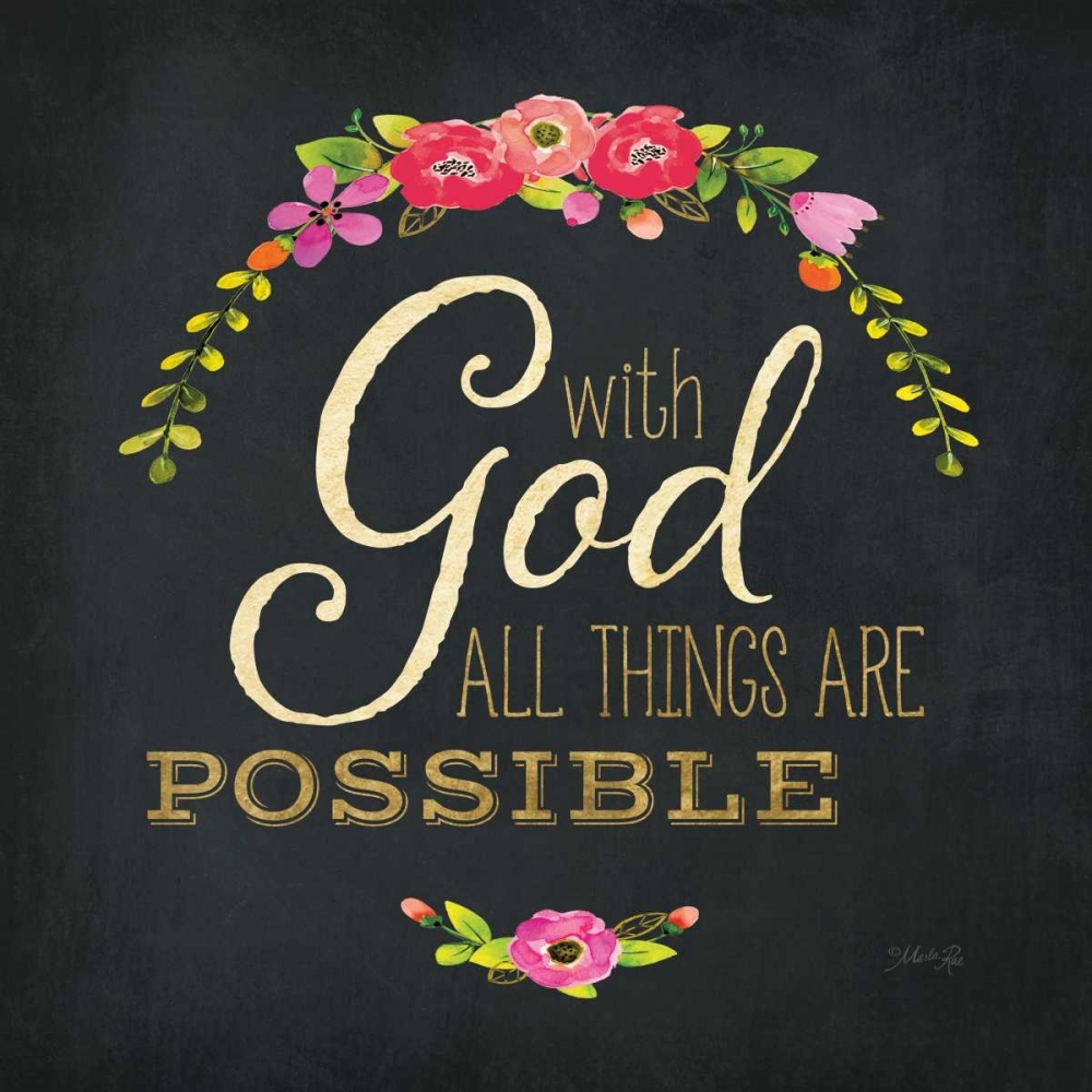 All Things are Possible art print by Marla Rae for $57.95 CAD