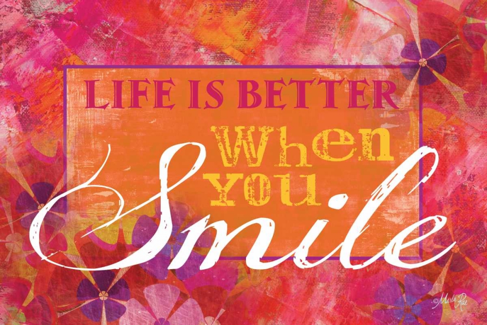 Smile art print by Marla Rae for $57.95 CAD