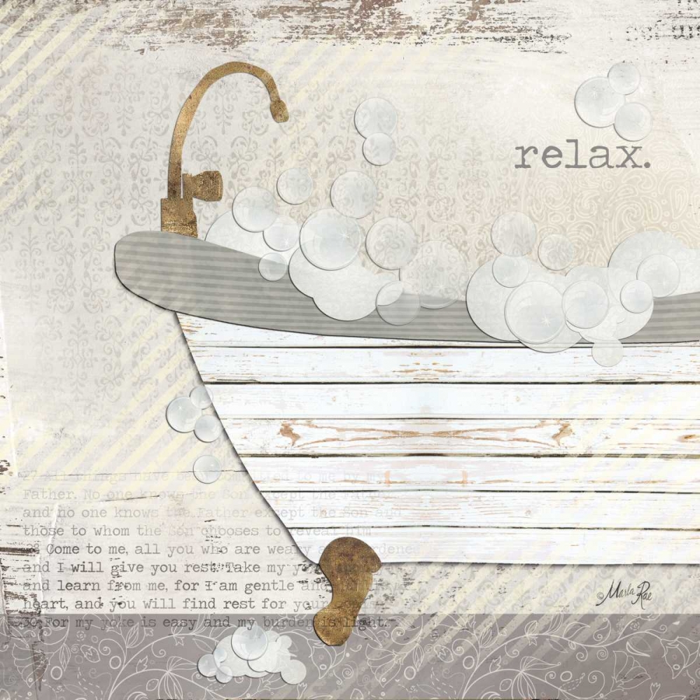 Relax art print by Marla Rae for $57.95 CAD