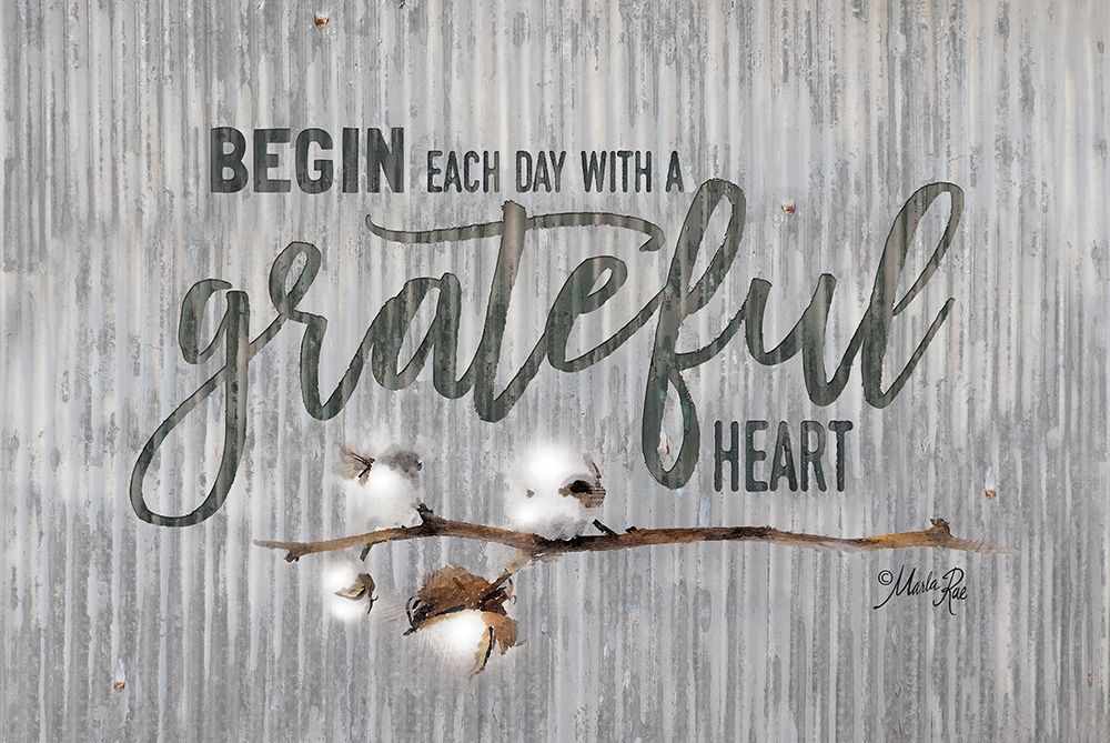 Grateful Heart art print by Marla Rae for $57.95 CAD