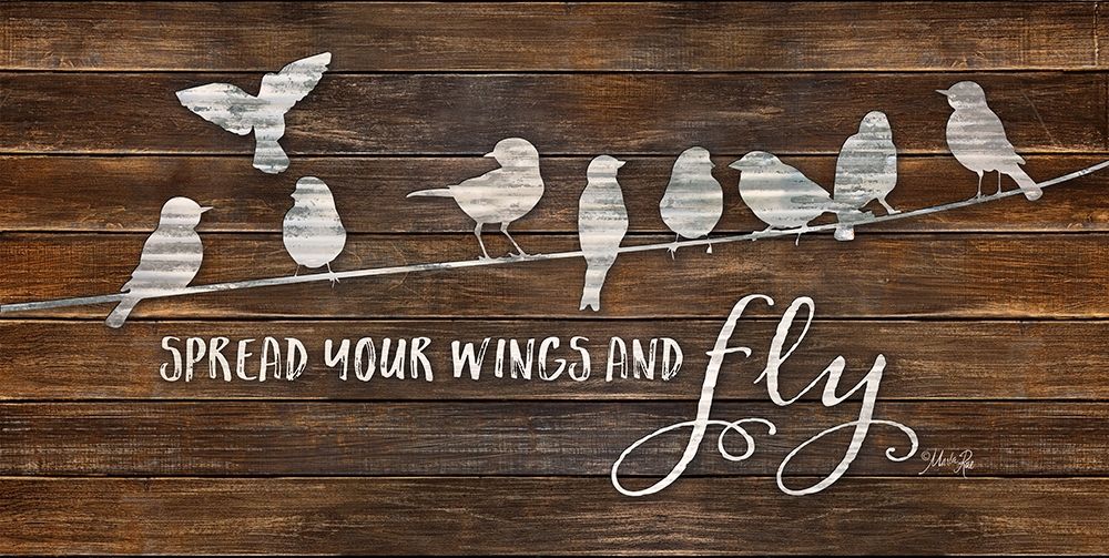 Spread Your Wings and Fly art print by Marla Rae for $57.95 CAD