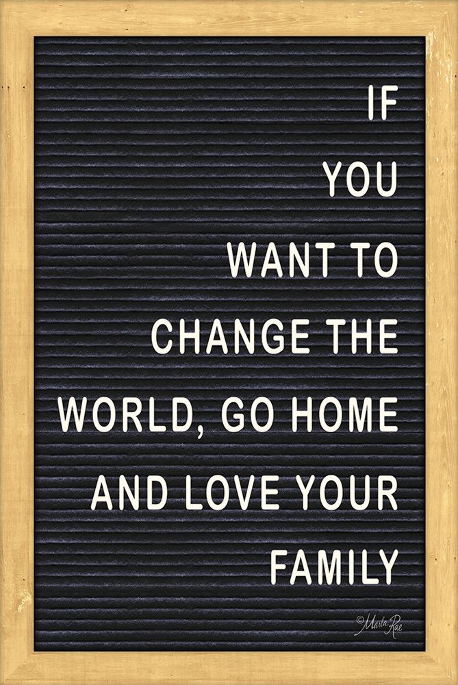 Love Your Family Felt Board art print by Marla Rae for $57.95 CAD