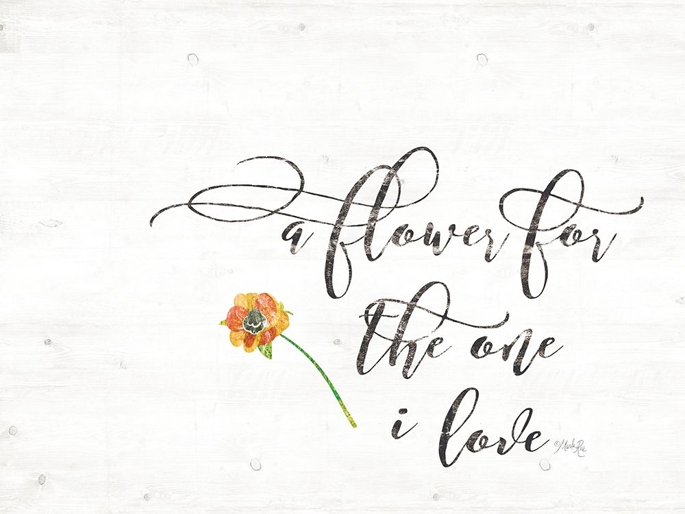A Flower art print by Marla Rae for $57.95 CAD