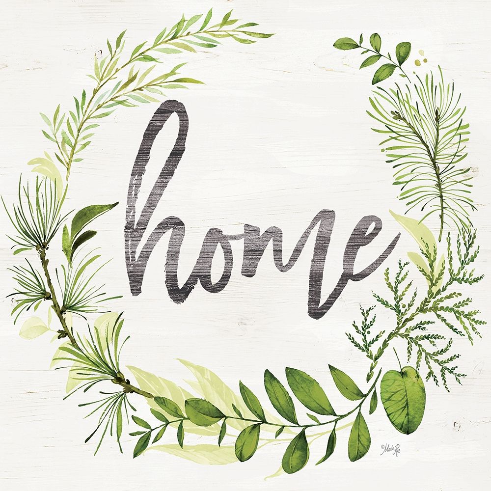 Home Greenery art print by Marla Rae for $57.95 CAD