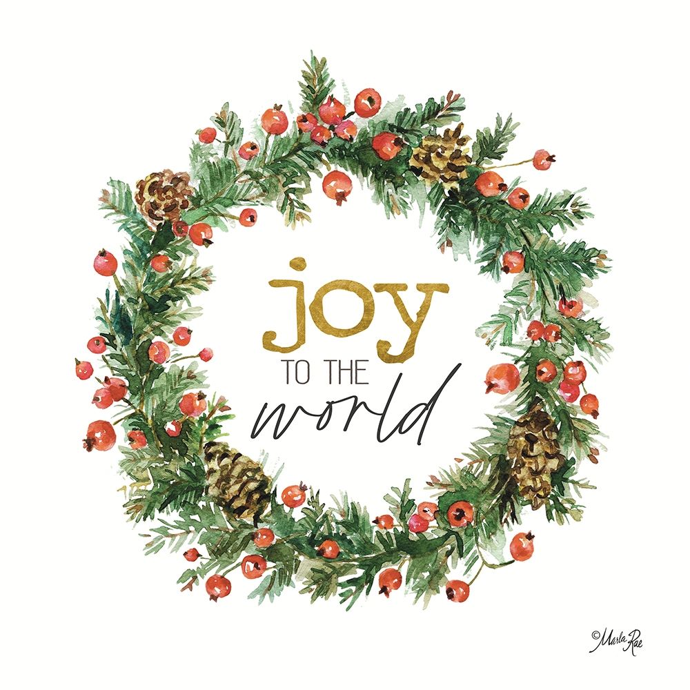 Joy to the World    art print by Marla Rae for $57.95 CAD