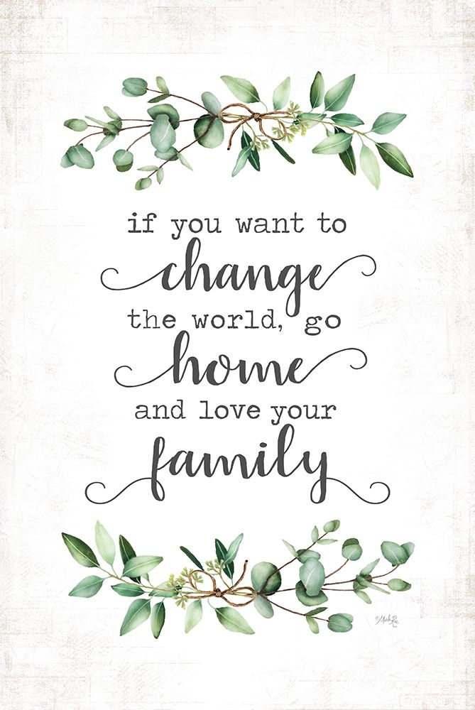 Love Your Family    art print by Marla Rae for $57.95 CAD