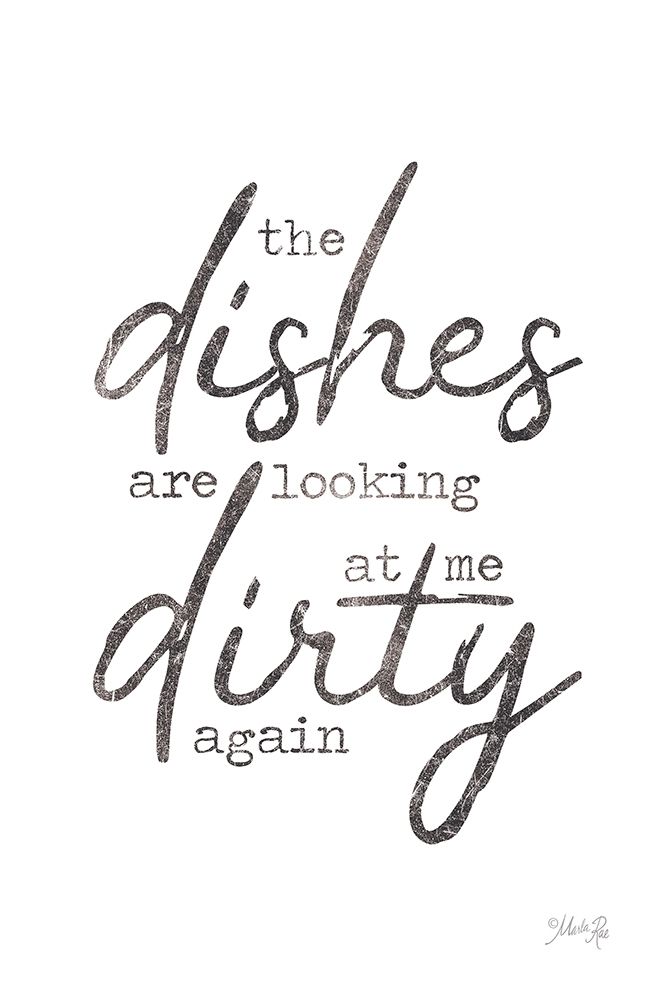 Dirty Dishes art print by Marla Rae for $57.95 CAD