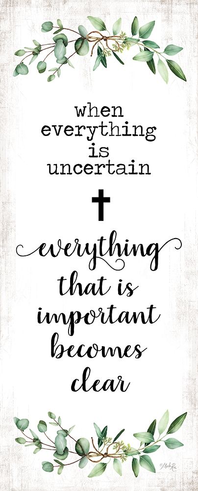 Whats Important Becomes Clear    art print by Marla Rae for $57.95 CAD