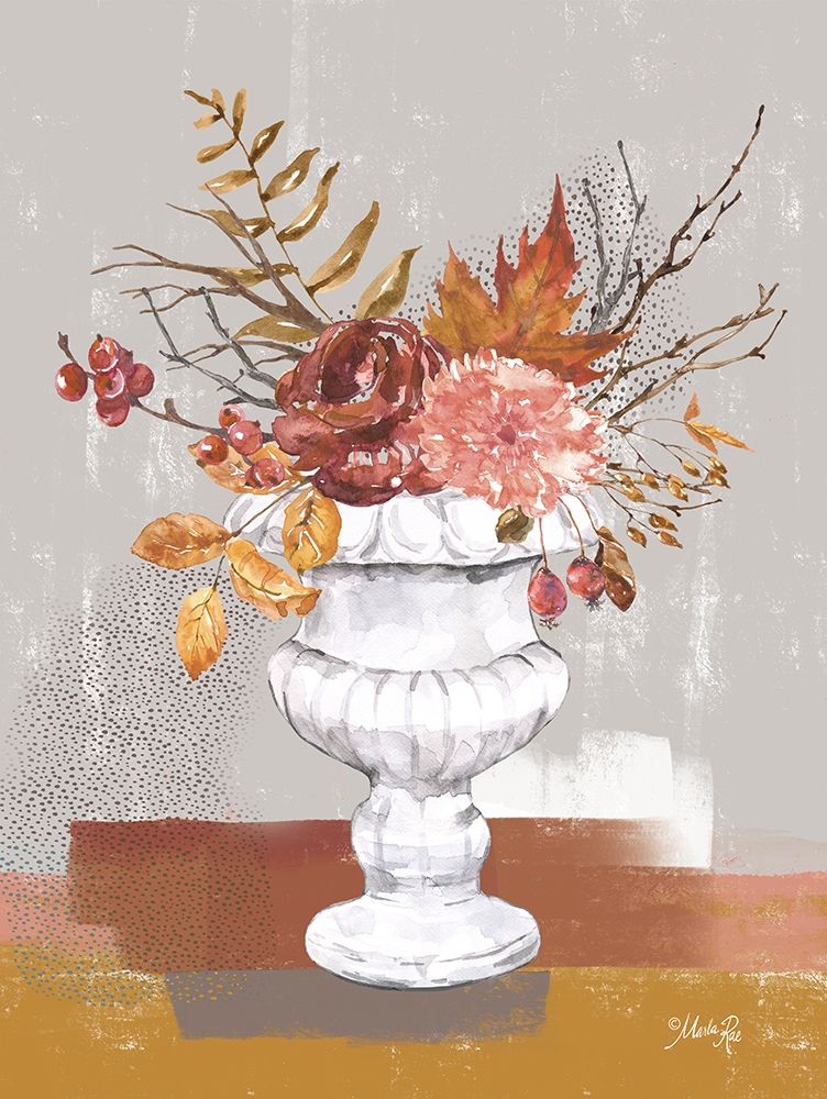 Fall Floral I art print by Marla Rae for $57.95 CAD