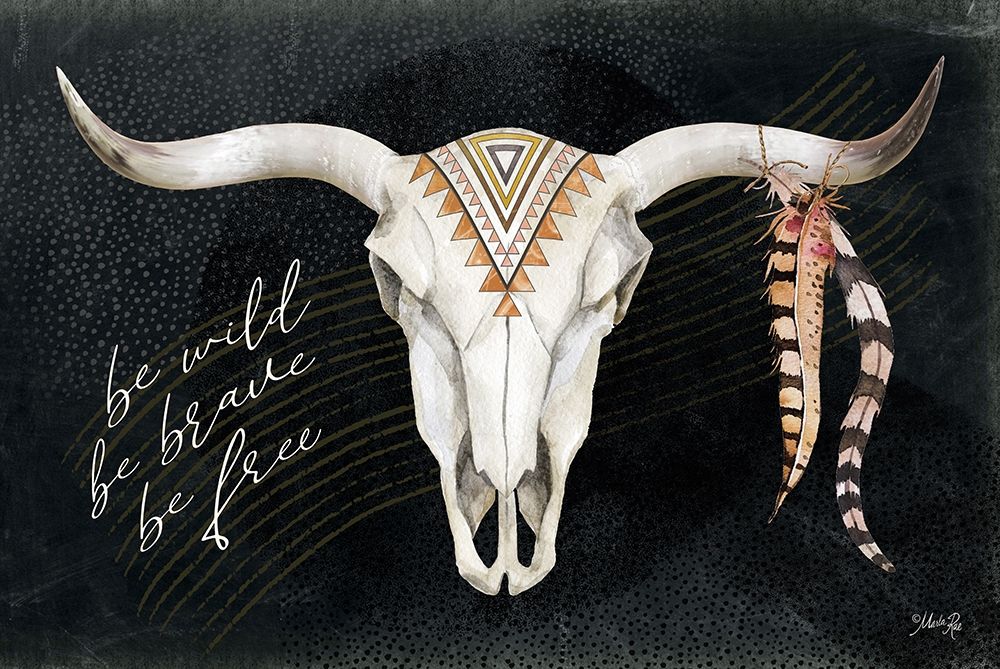 Be Wild I art print by Marla Rae for $57.95 CAD