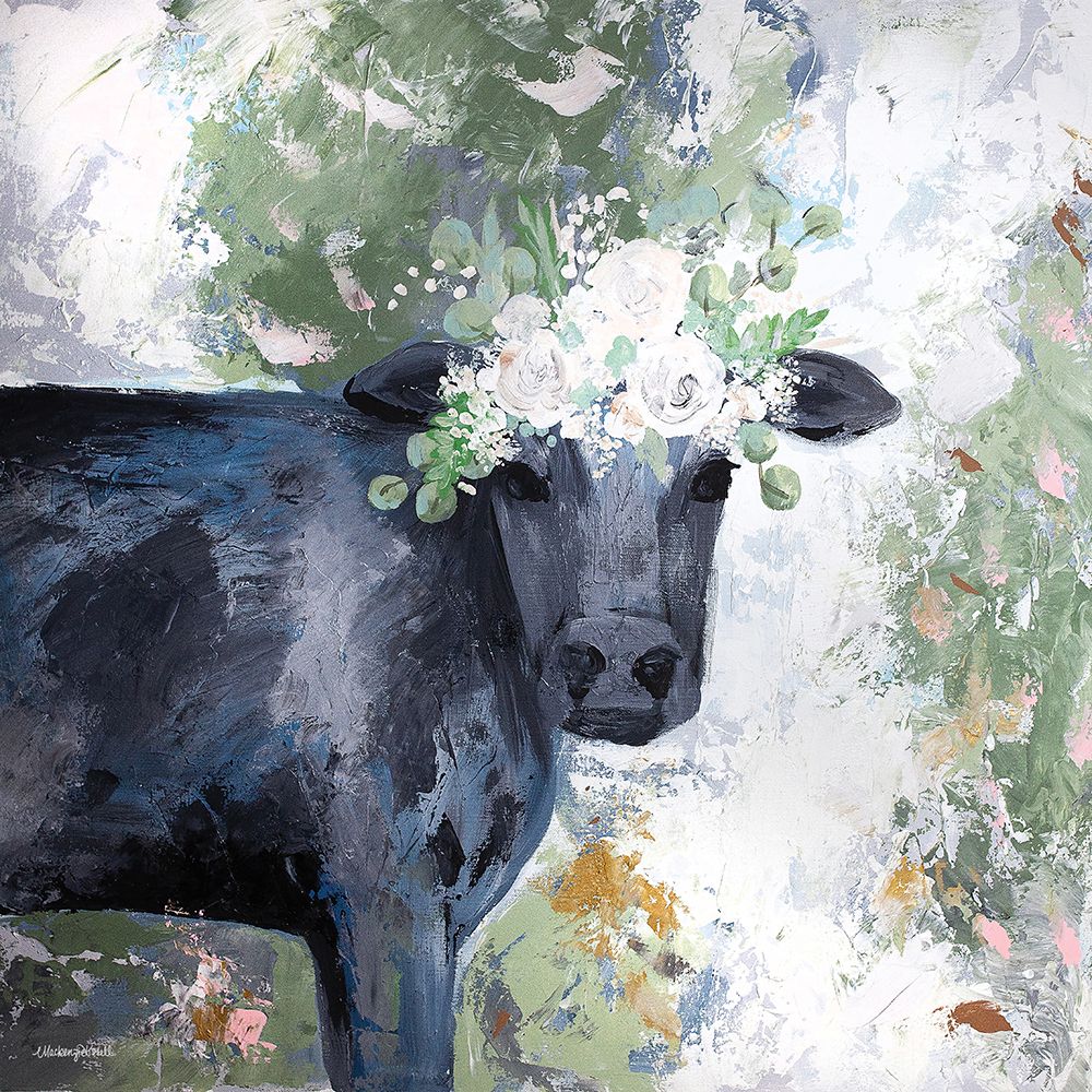 Mabel the Cow art print by Mackenzie Kissell for $57.95 CAD