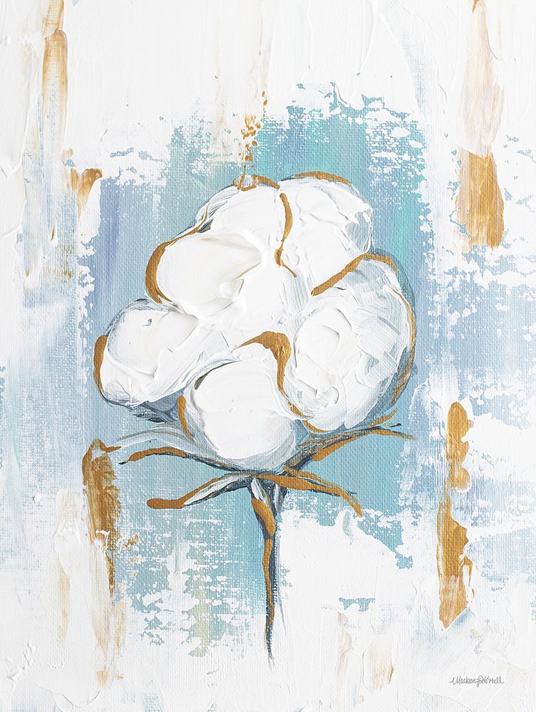 Cotton Boll  art print by Mackenzie Kissell for $57.95 CAD