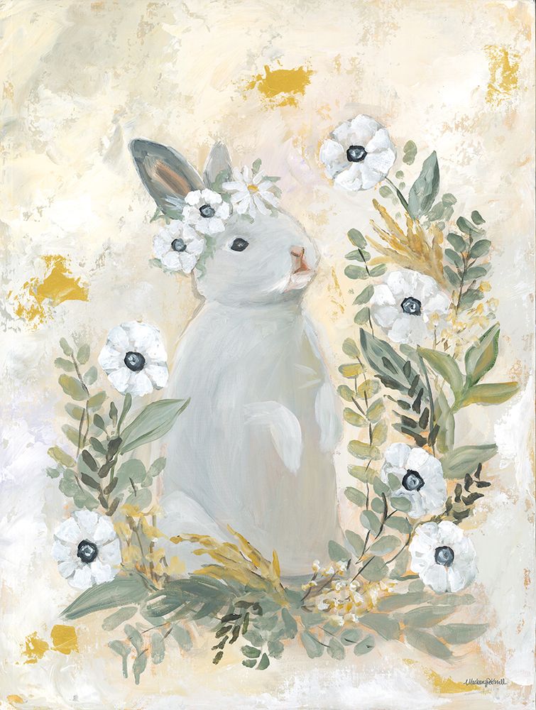 Sweet Sunshine Bunny art print by Mackenzie Kissell for $57.95 CAD