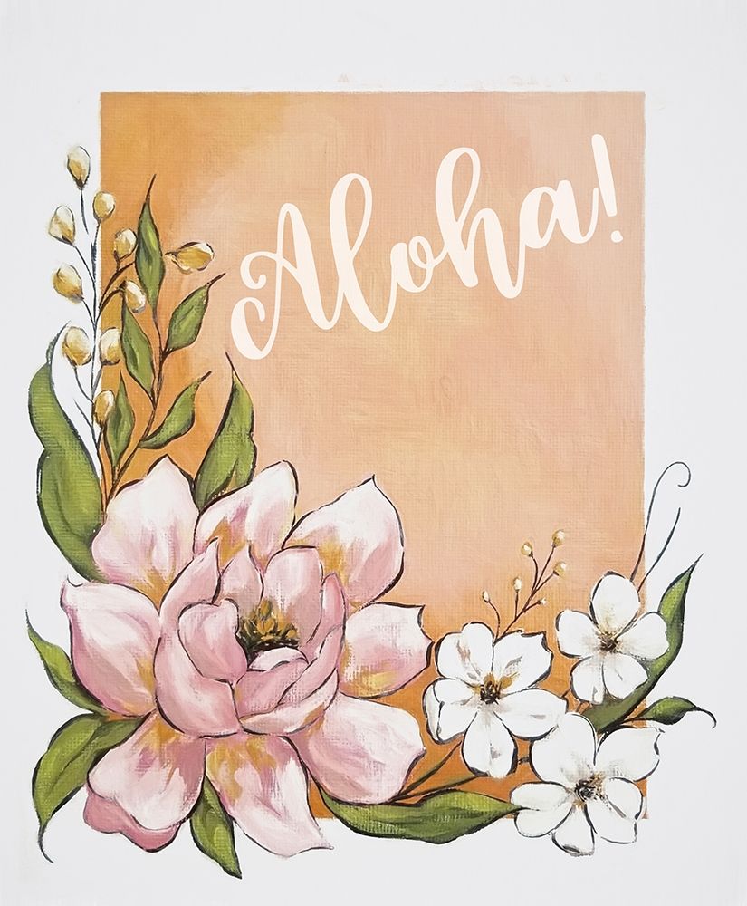 Aloha    art print by Michele Norman for $57.95 CAD