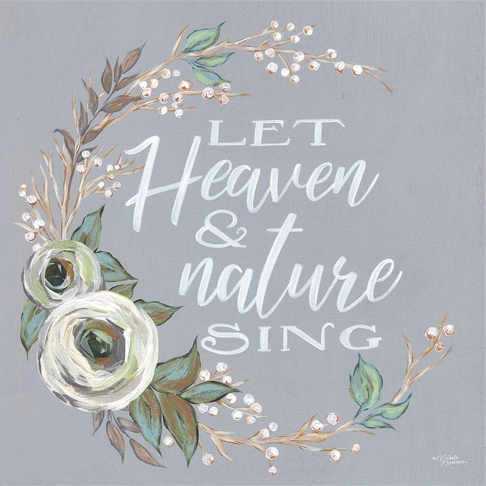 Let Heaven And Nature Sing art print by Michele Norman for $57.95 CAD