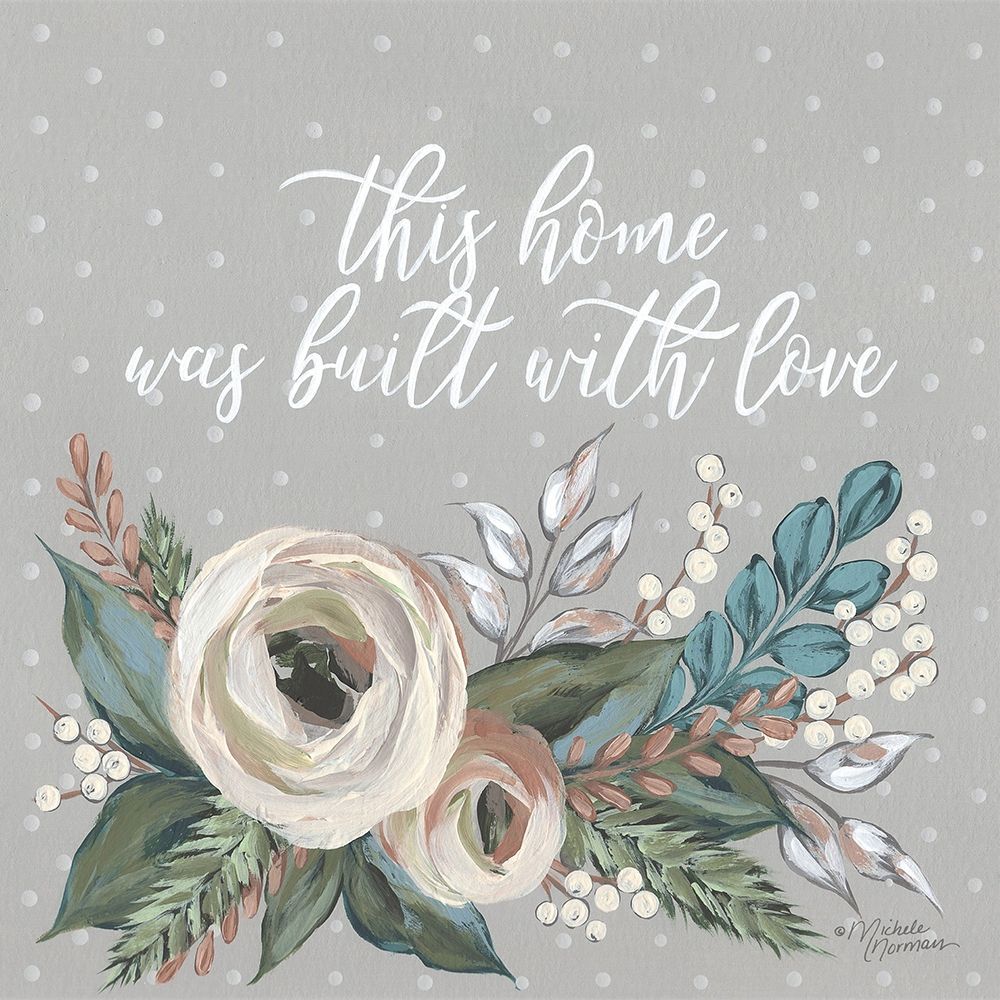 Built with Love    art print by Michele Norman for $57.95 CAD