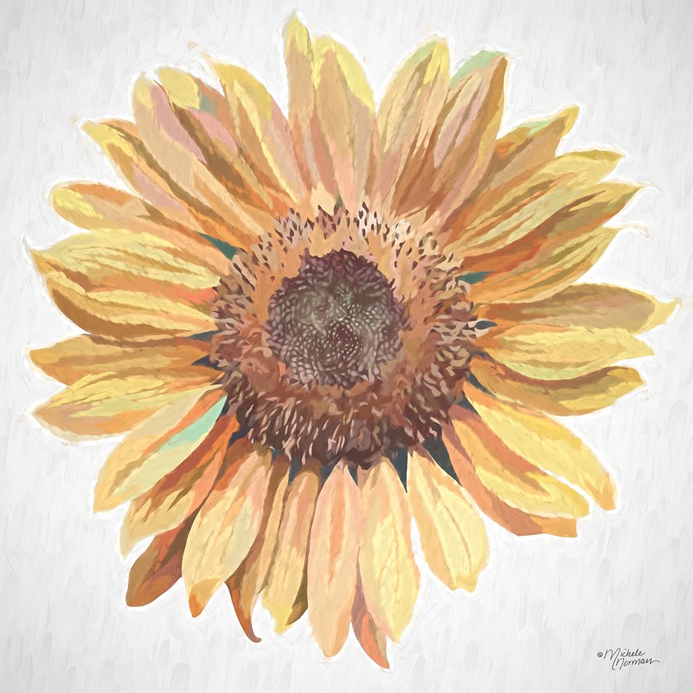 Sunny Sunflower art print by Michele Norman for $57.95 CAD