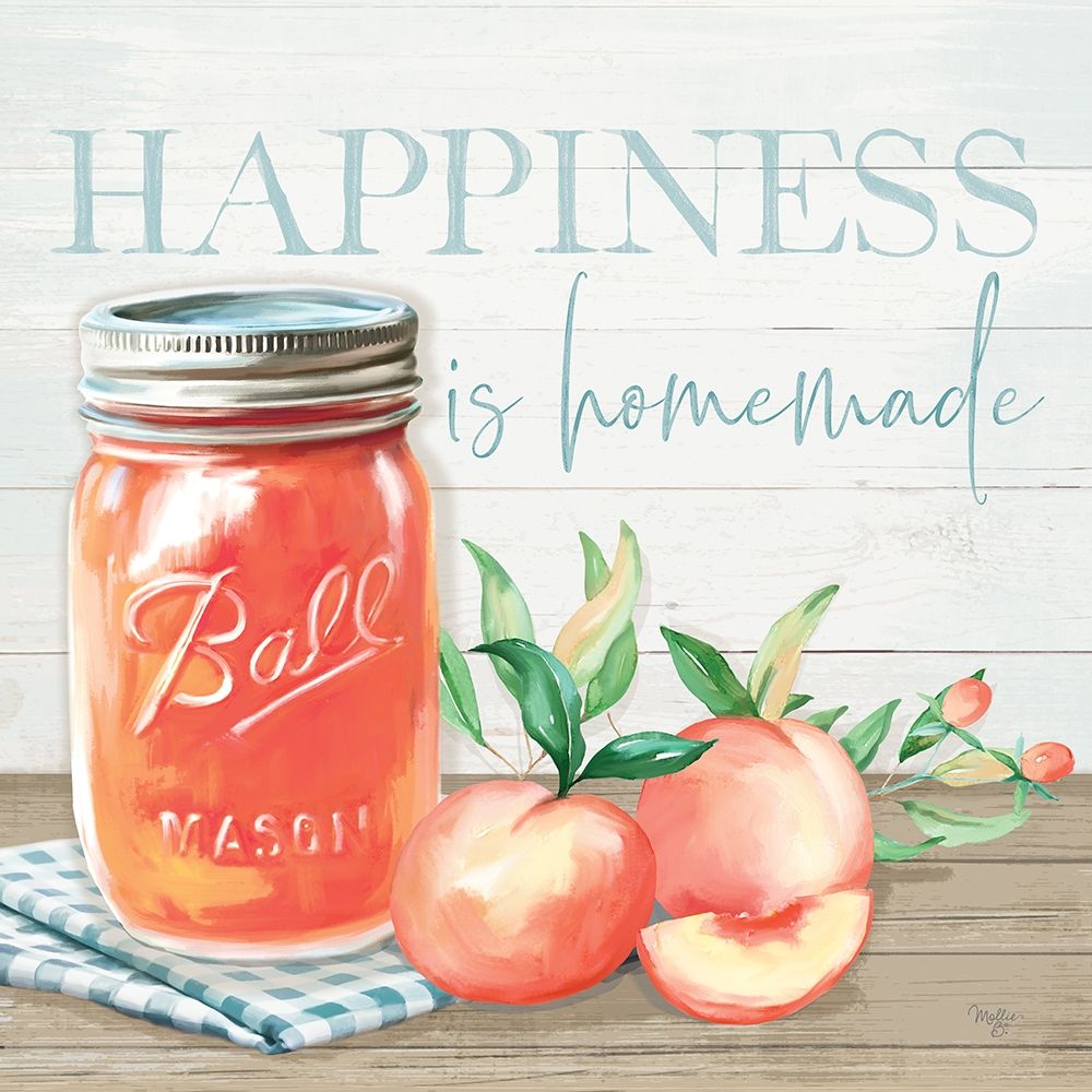 Happiness is Homemade art print by Mollie B. for $57.95 CAD