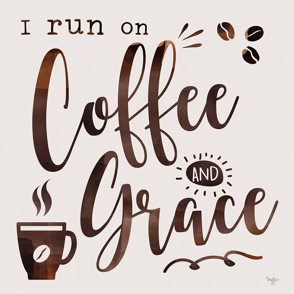 Coffee and Grace art print by Mollie B. for $57.95 CAD