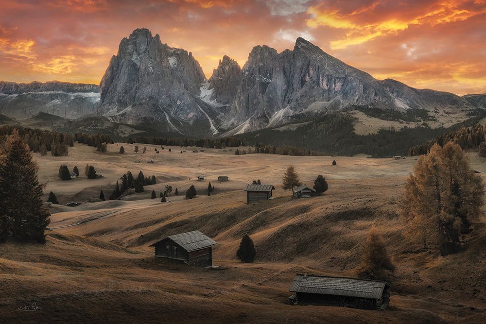 Seiser Alm Dreamscape  art print by Martin Podt for $57.95 CAD