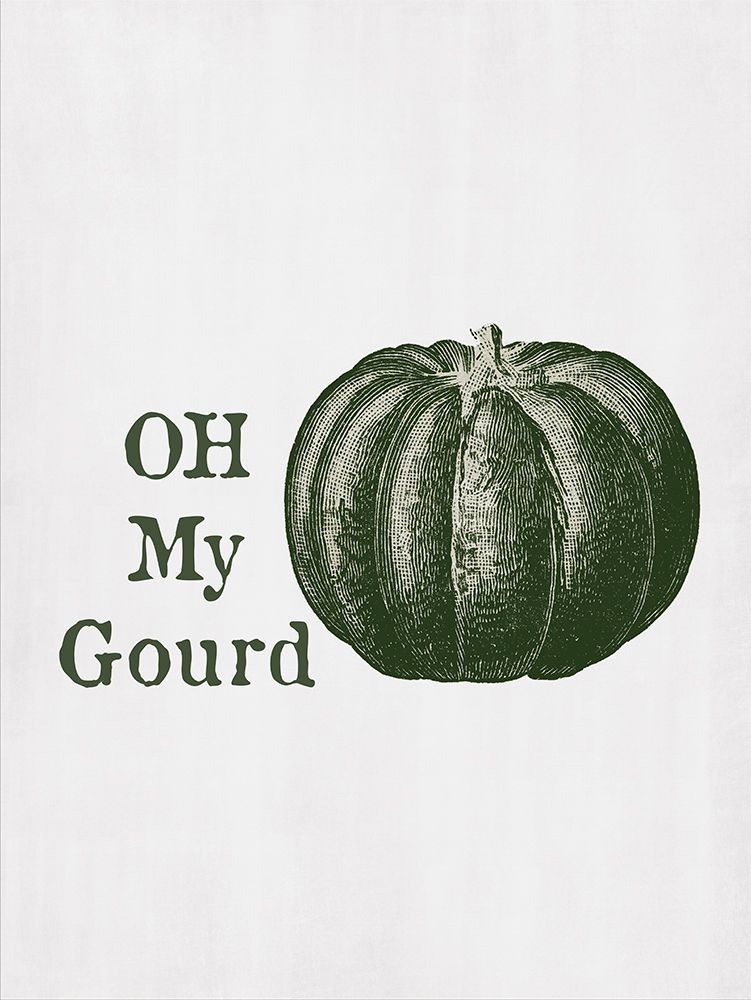 Oh My Gourd art print by Lauren Rader for $57.95 CAD
