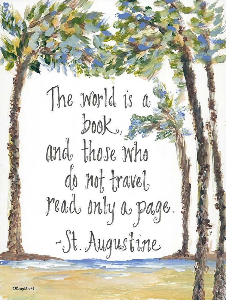Travel St. Augustine art print by Roey Ebert for $57.95 CAD