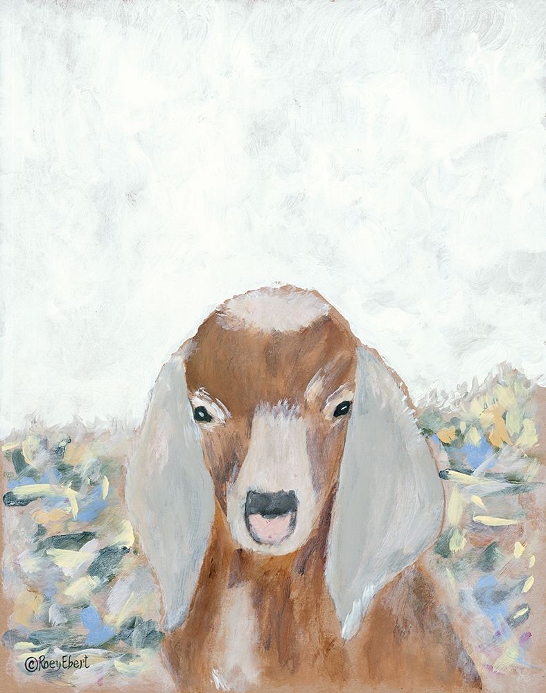 Goat Selfie art print by Roey Ebert for $57.95 CAD