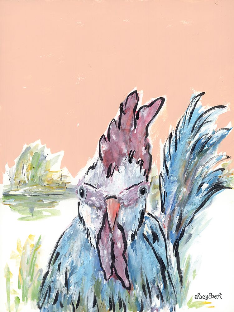 Cock-A-Doodle-Doo art print by Roey Ebert for $57.95 CAD