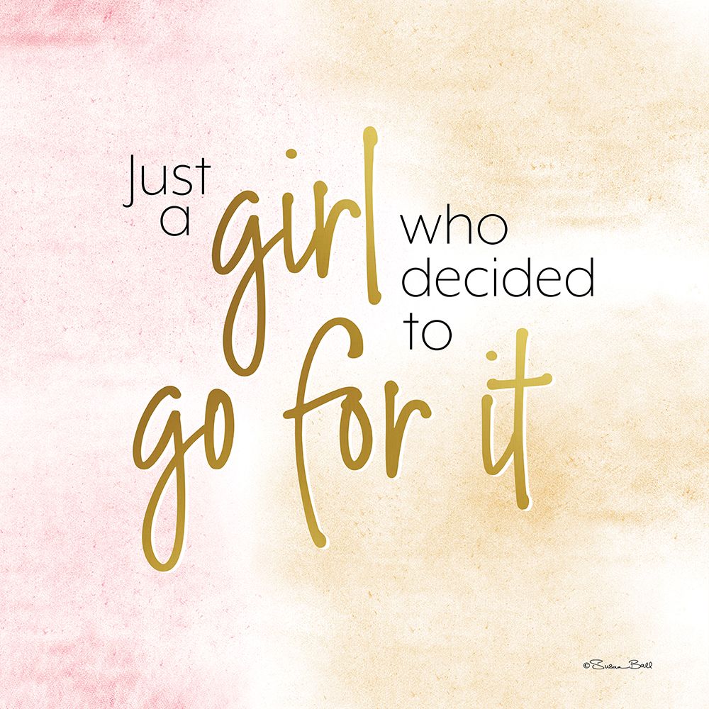 Go For It art print by Susan Ball for $57.95 CAD