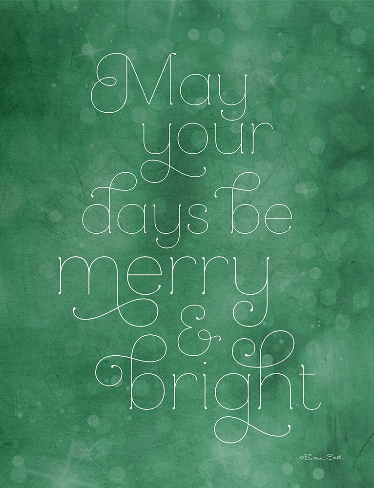 Merry And Bright art print by Susan Ball for $57.95 CAD