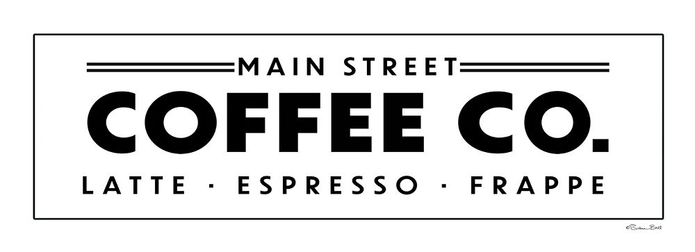 Main Street Coffee Co. art print by Susan Ball for $57.95 CAD