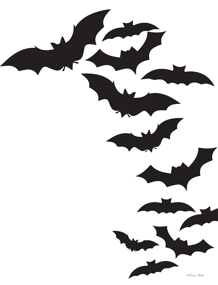 Flock of Bats art print by Susan Ball for $57.95 CAD