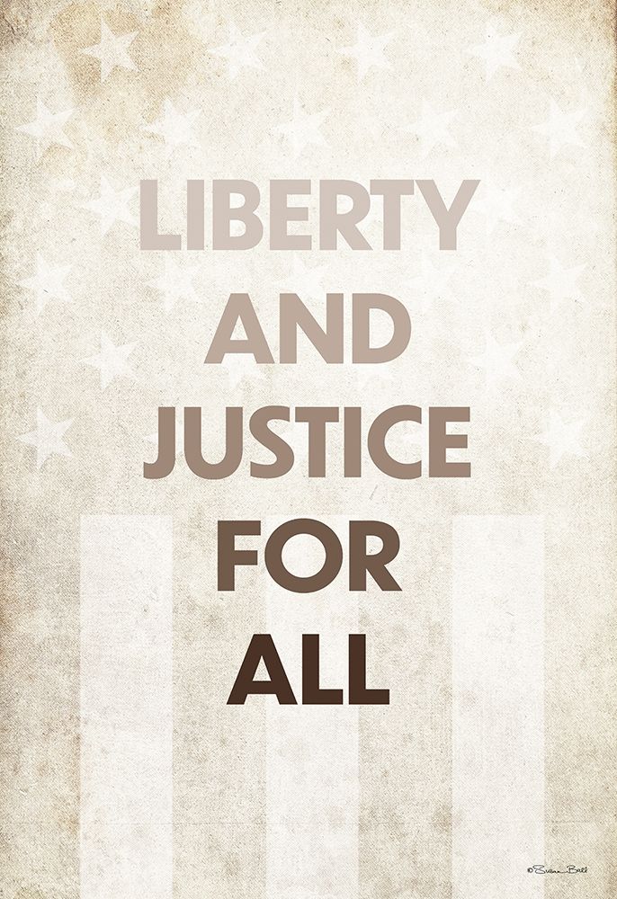 Liberty and Justice For All art print by Susan Ball for $57.95 CAD