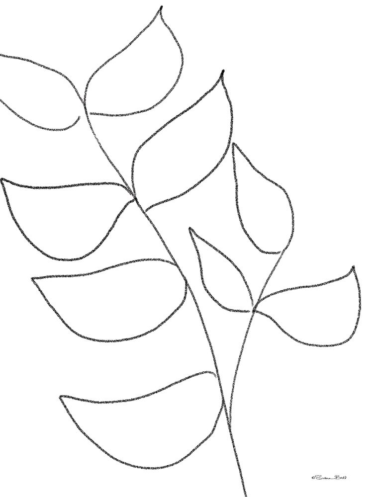 Leaf Sketch 2 art print by Susan Ball for $57.95 CAD