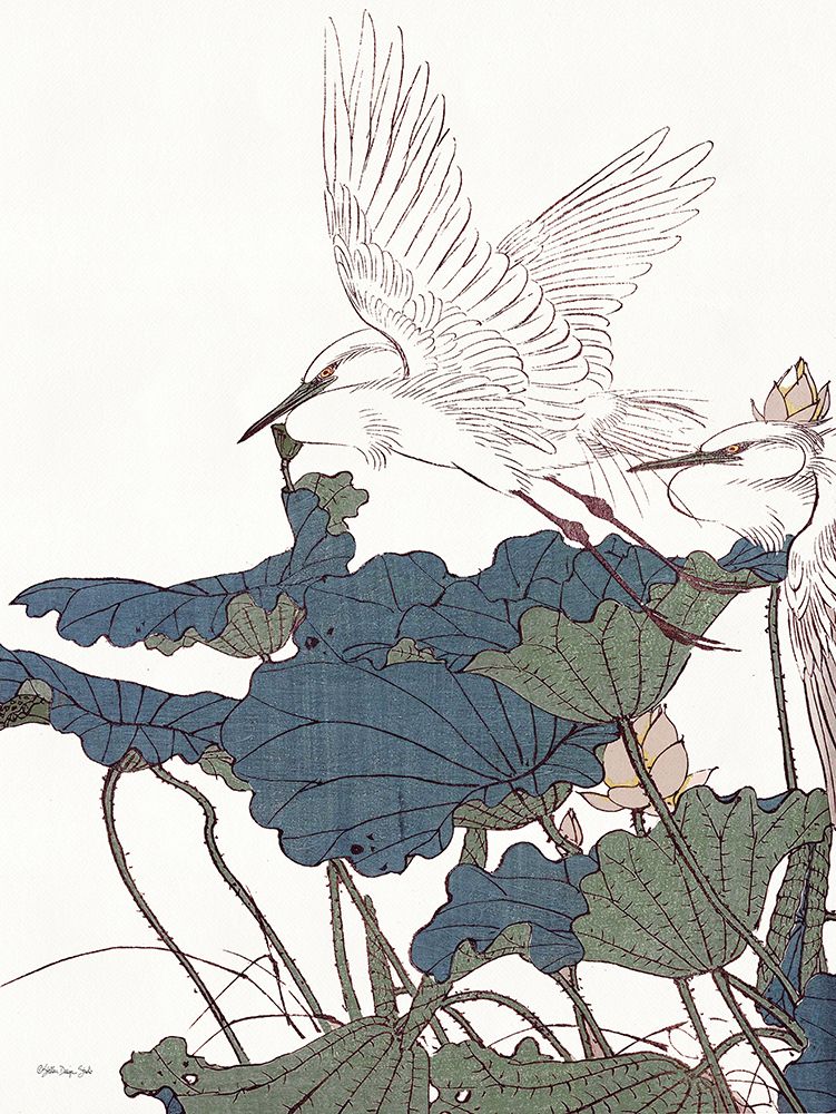 Egret in Flight art print by Stellar Design Studio for $57.95 CAD